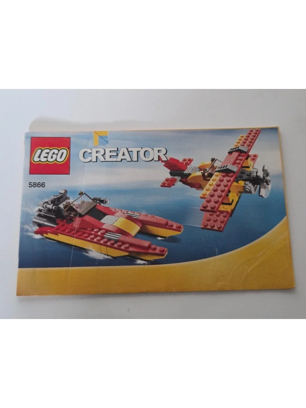 Lego Creator Set 5866 Rotor Rescue Alternate Models Instruction Manual Booklet
